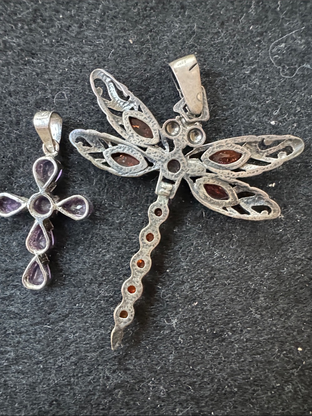 Silver & Gemstone pendants - Picture 3 of 5